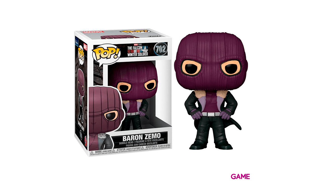 Figura POP Marvel The Falcon and the Winter Soldier Baron Zemo