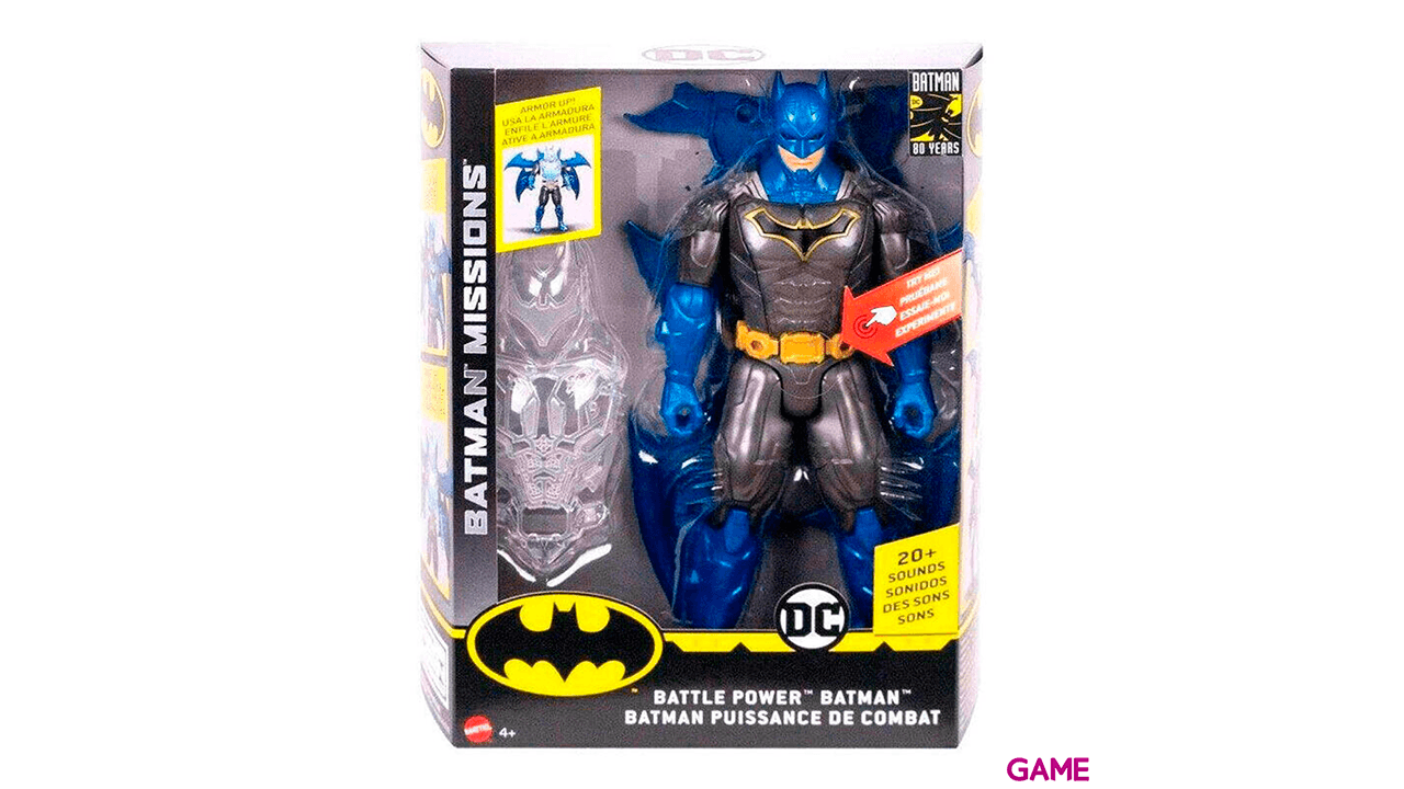 Figura Batman Superarmadura Night Missions DC Comics 30cm