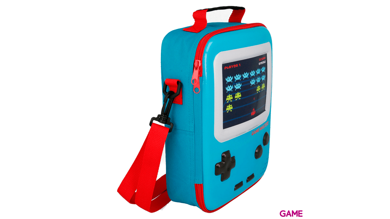Bolsa bandolera portameriendas game master console