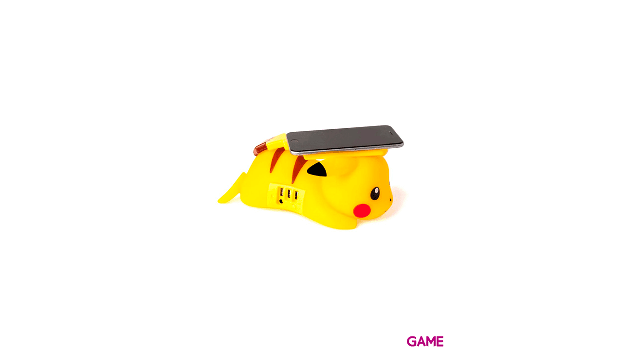 Cargador Inalámbrico Pokemon: Pikachu