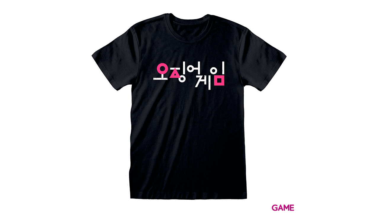 Camiseta El Juego del Calamar: Logo Koreano Talla M