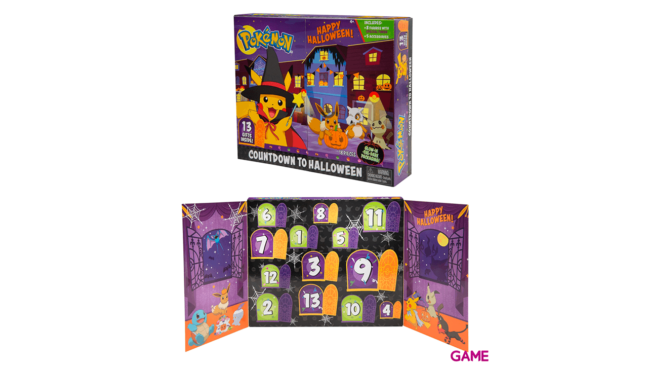 Calendario Pokemon Halloween