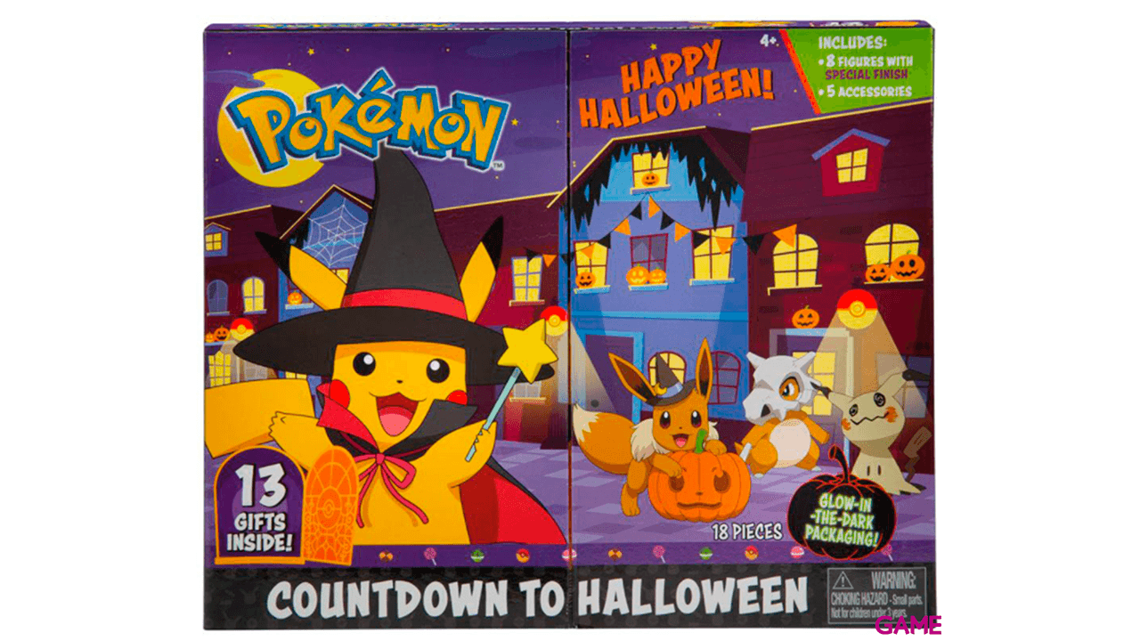 Calendario Pokemon Halloween