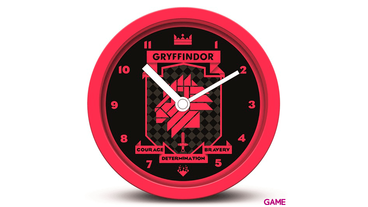 Reloj Despertador Harry Potter Brutalist Gryffindor