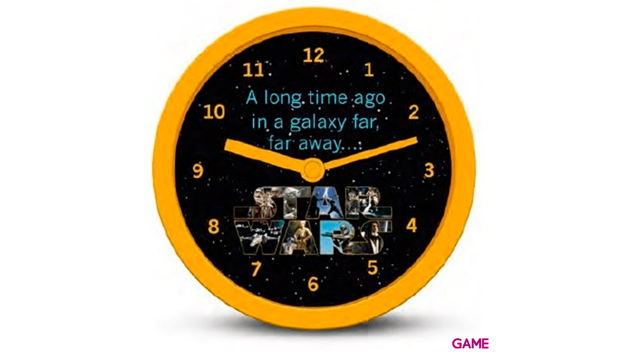 Reloj Despertador Star Wars Long Time Ago