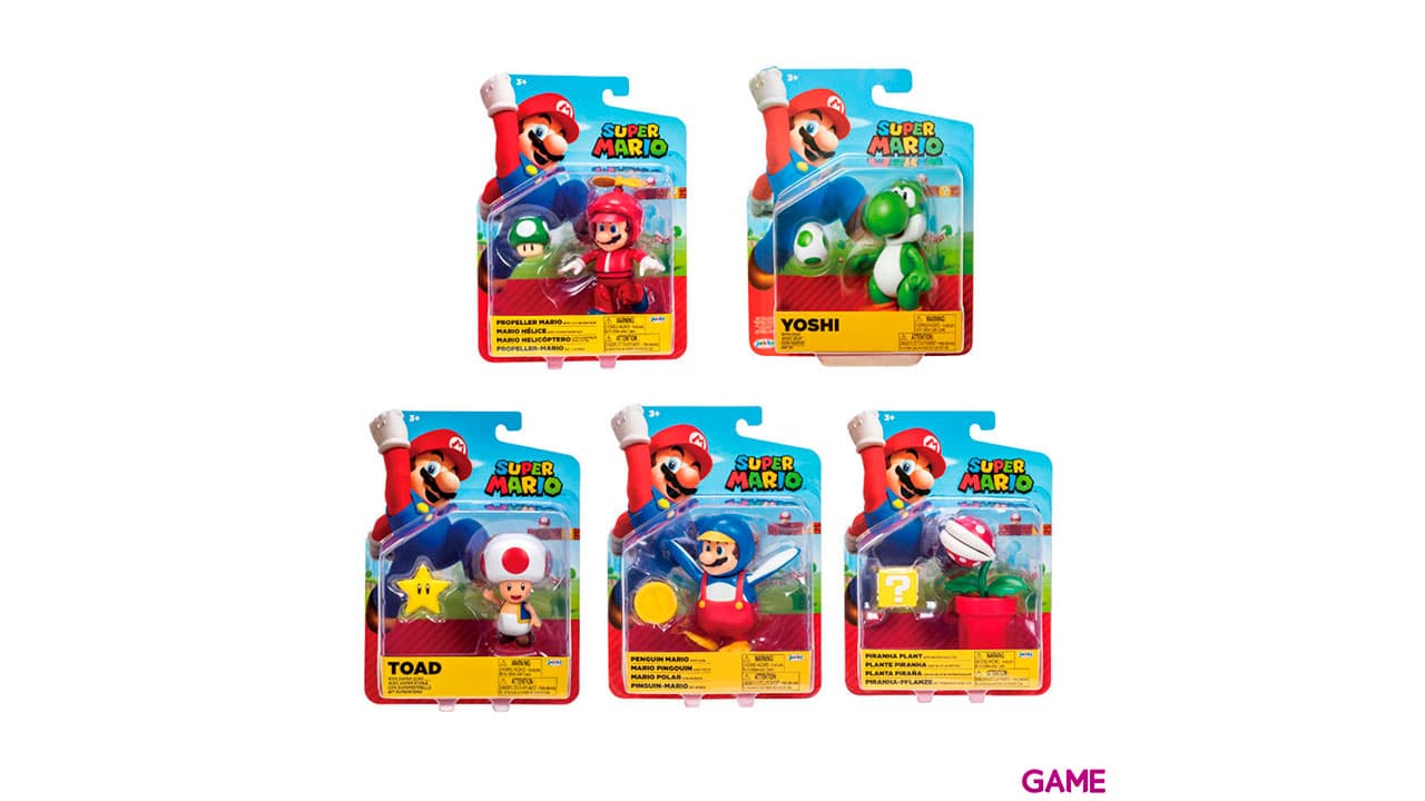 Figura Super Mario Nintendo 10cm surtido