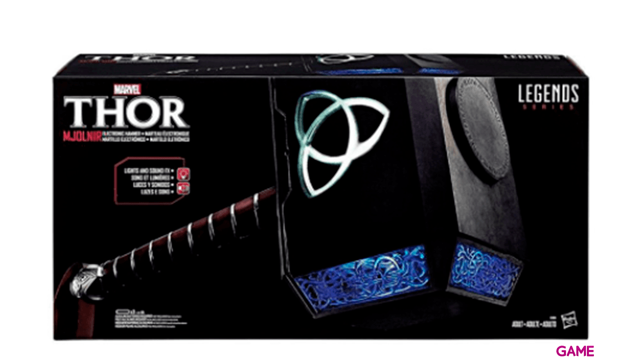 Réplica Marvel Martillo de Thor escala 1:1
