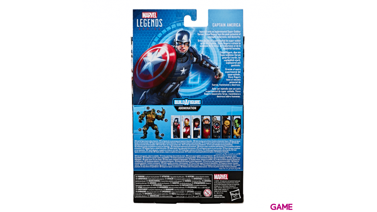 Figura de Acción Marvel: Capitán América 15cm