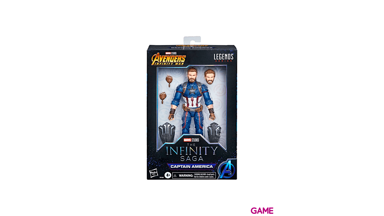 Figura Capitan America Marvel Legends 15cm