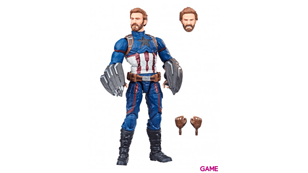 Figura Capitan America Marvel Legends 15cm