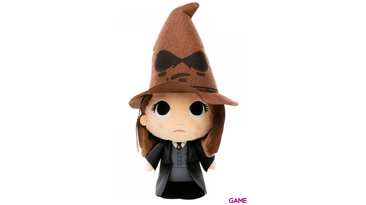 Peluche Harry Potter Hermione with sorting hat 15cm