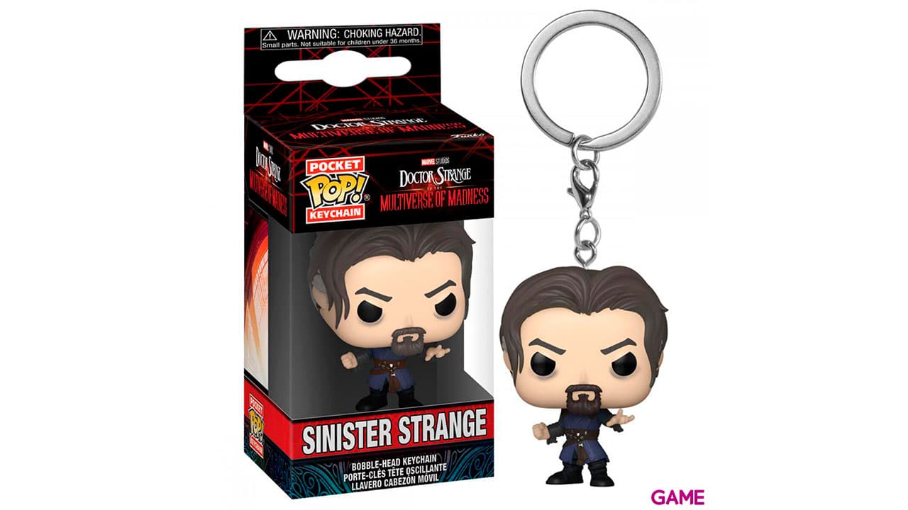 Llavero Pocket POP Marvel Doctor Strange Siniester Strange