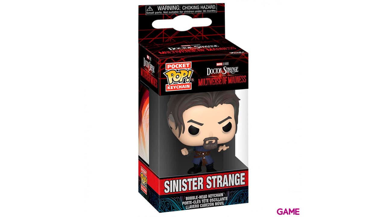 Llavero Pocket POP Marvel Doctor Strange Siniester Strange