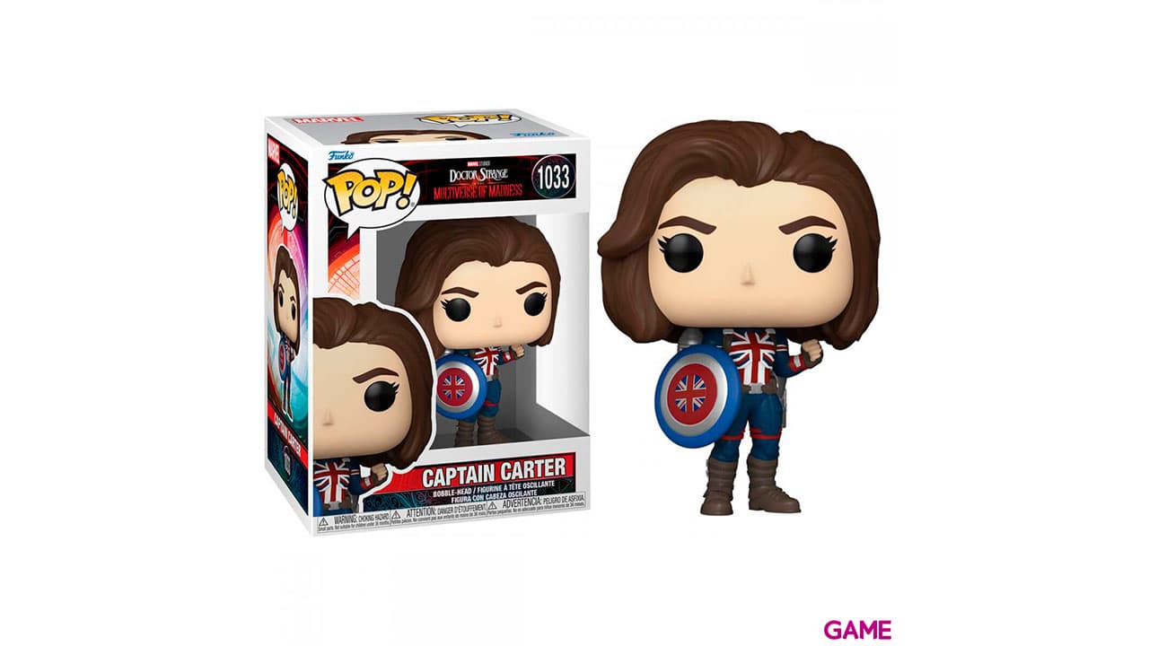 Figura POP Marvel Doctor Strange Capitana Carter