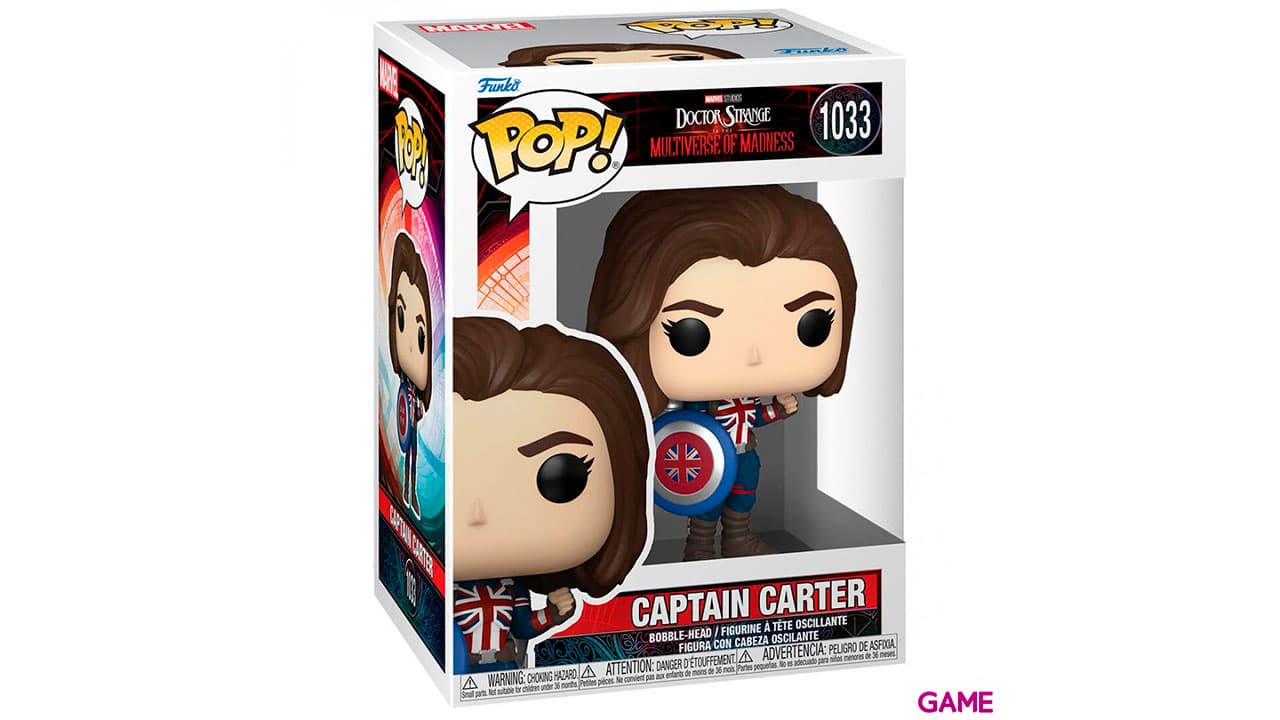 Figura POP Marvel Doctor Strange Capitana Carter