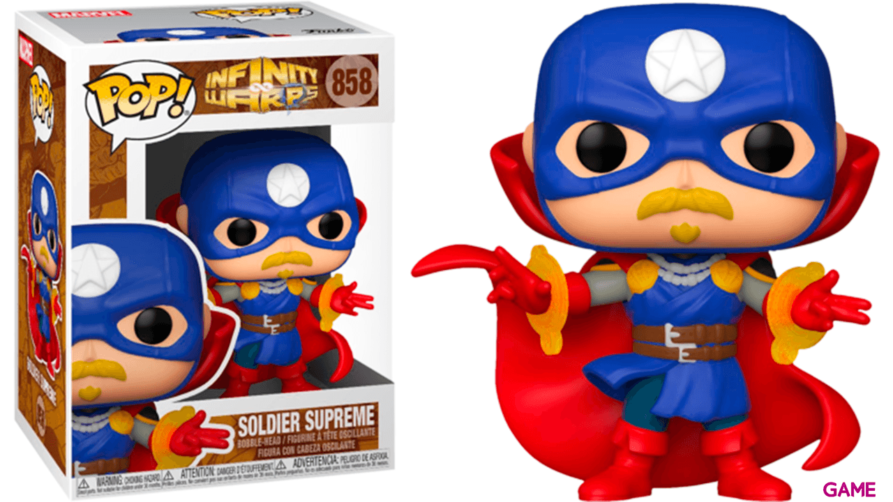 Figura POP Marvel Infinity Warps Soldier Supreme