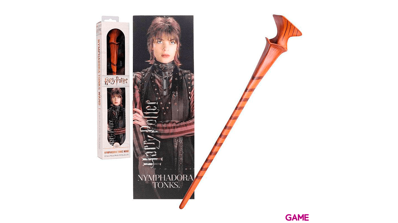Replica Varita Harry Potter Nymphadora Tonks con Marcapaginas