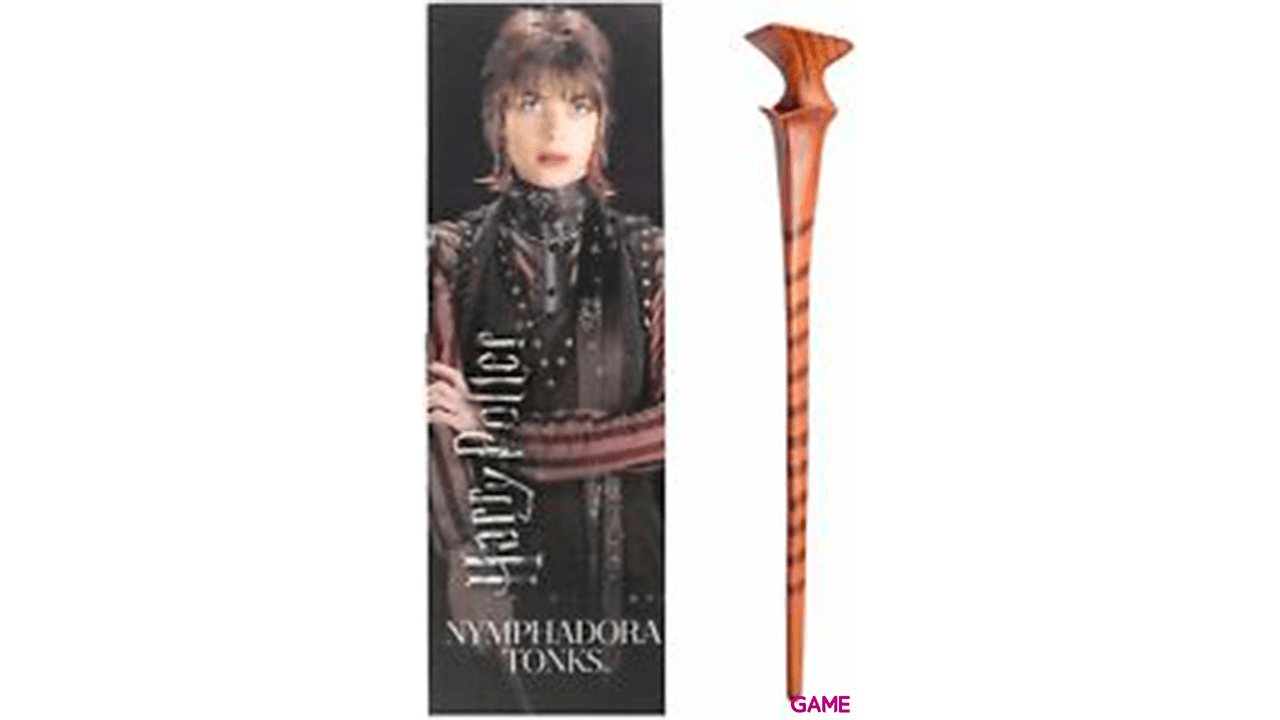 Replica Varita Harry Potter Nymphadora Tonks con Marcapaginas