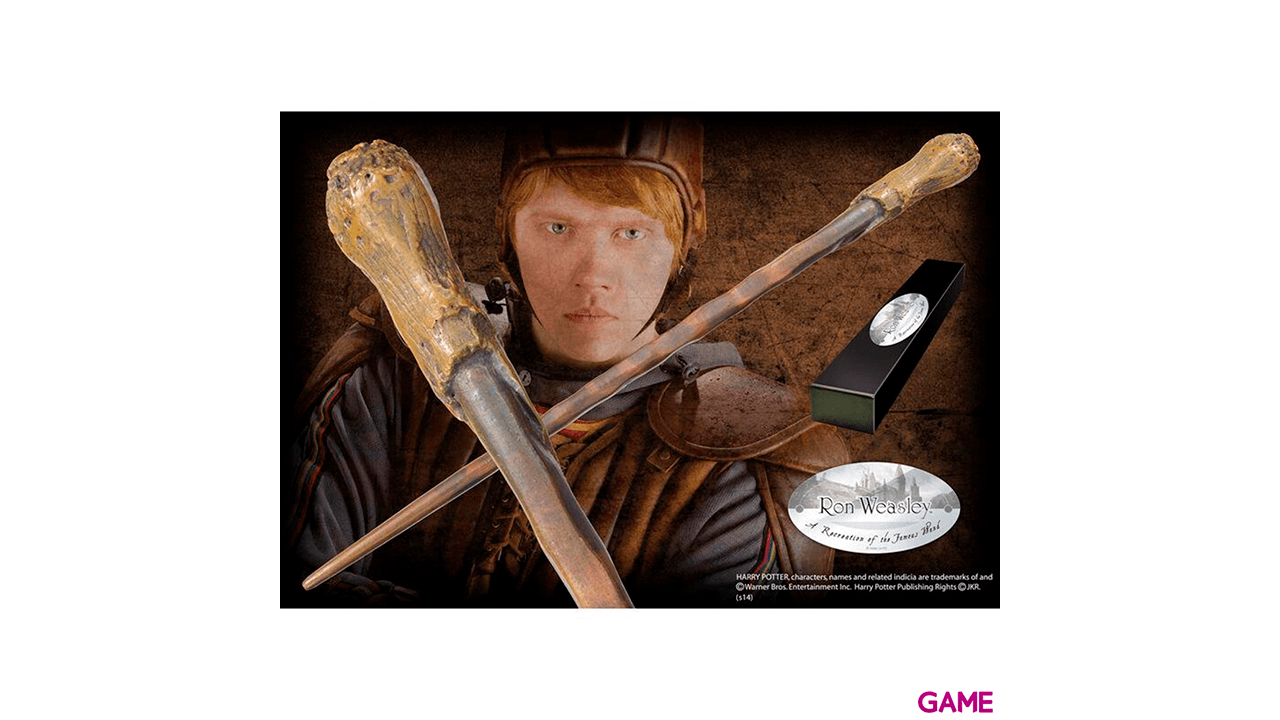 Replica Varita Harry Potter Ron Weasley Character Collection