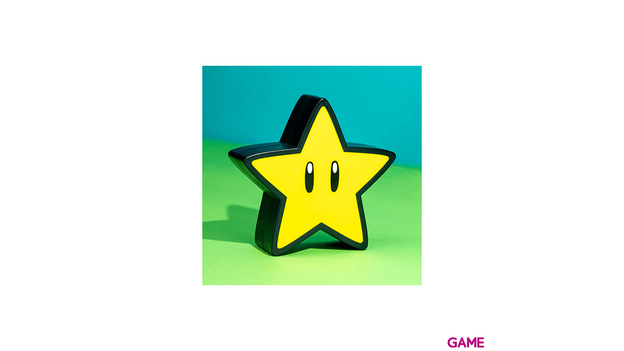 Lámpara Nintendo Super Mario Superstar con Sonido