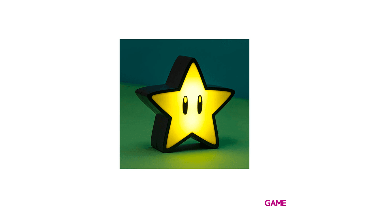 Lámpara Nintendo Super Mario Superstar con Sonido