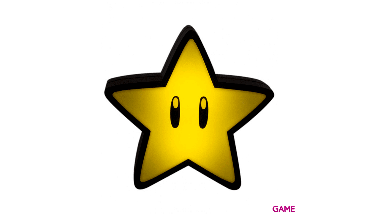 Lámpara Nintendo Super Mario Superstar con Sonido