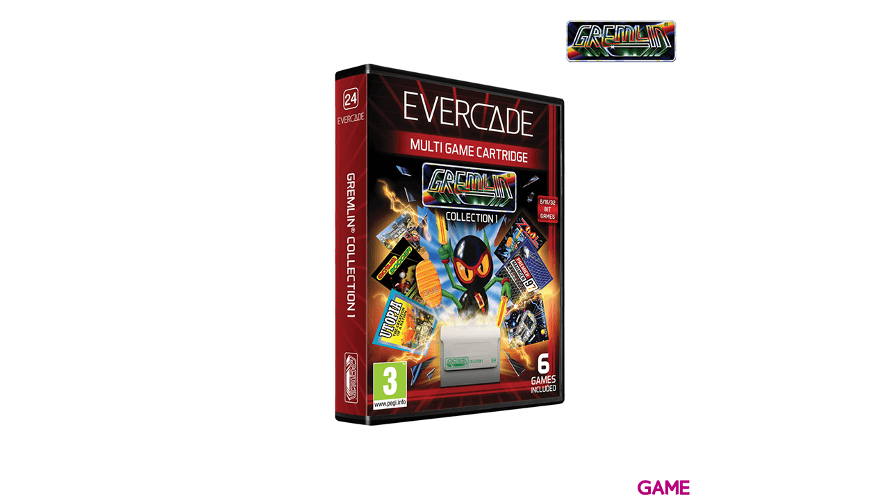 Cartucho Evercade Gremlin Cartridge 1