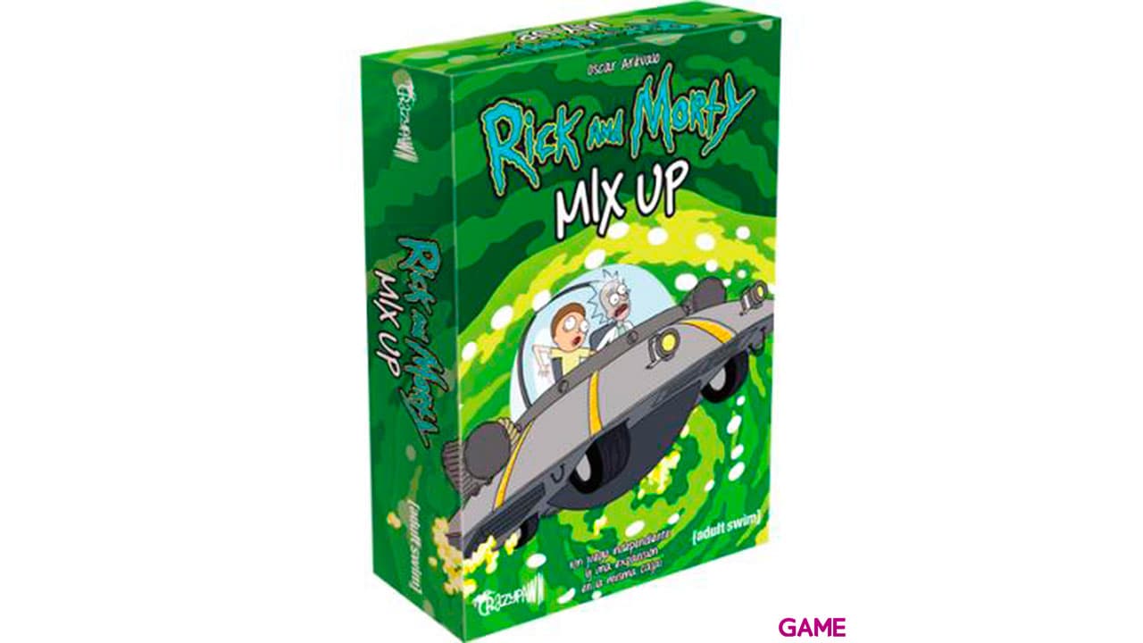 Bundle Juegos de Mesa: Cluedo Rick y Morty + Mix Up