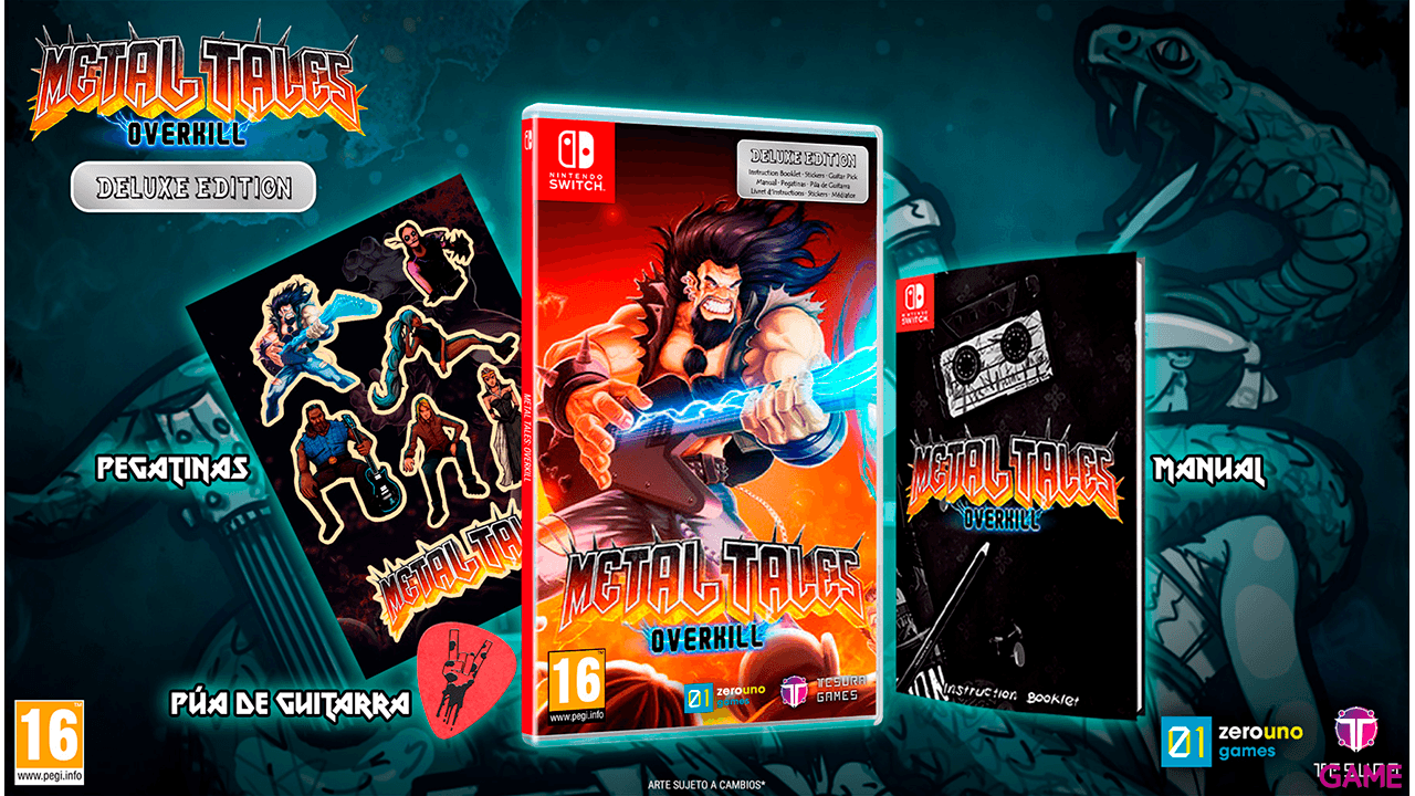 Metal Tales Overkill Edition Nintendo Switch