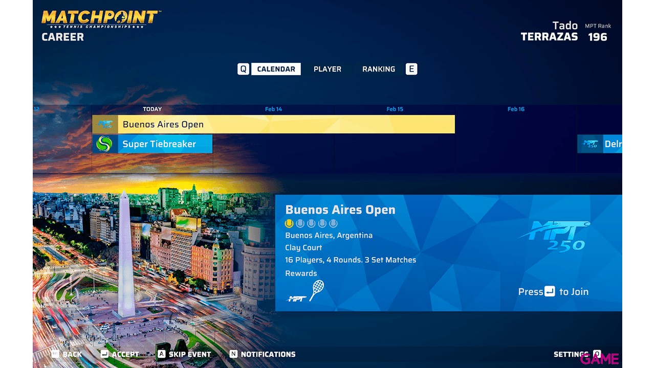 Matchpoint Tennis Championships PS4