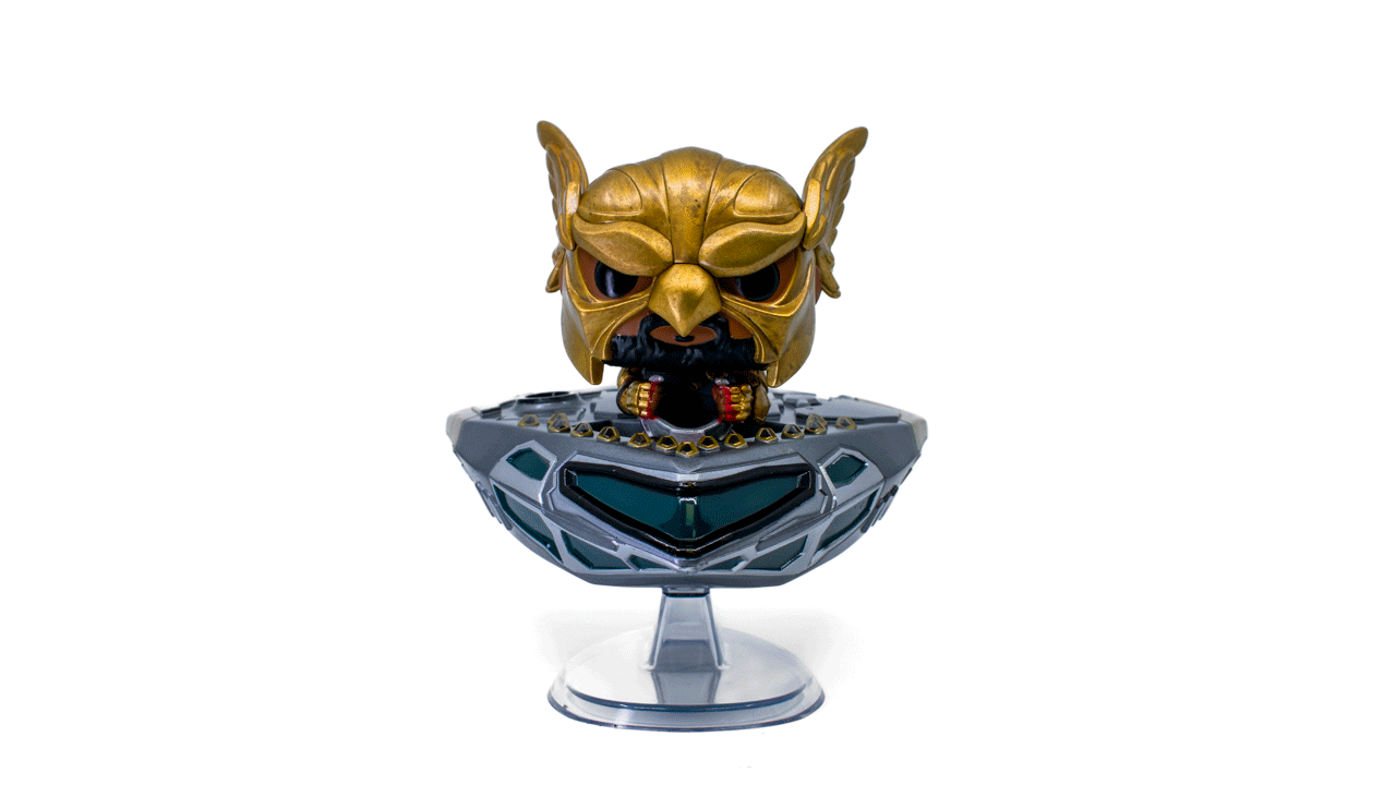 Figura Pop Black Adam Ride: Hawkman in cruiser