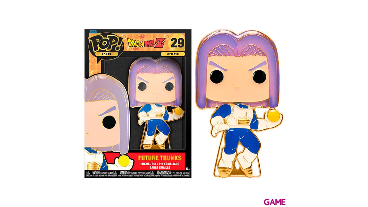Pin Tamaño Grande Funko Dragon Ball Z: Future Trunks