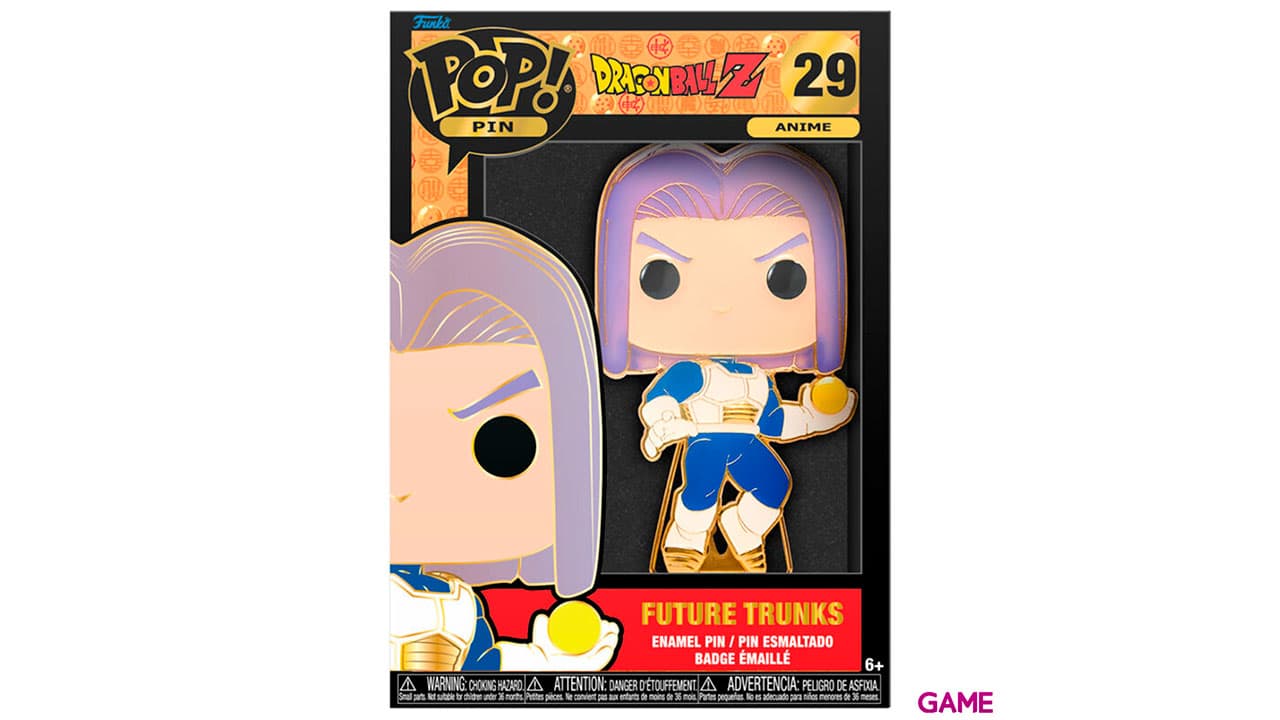 Pin Tamaño Grande Funko Dragon Ball Z: Future Trunks