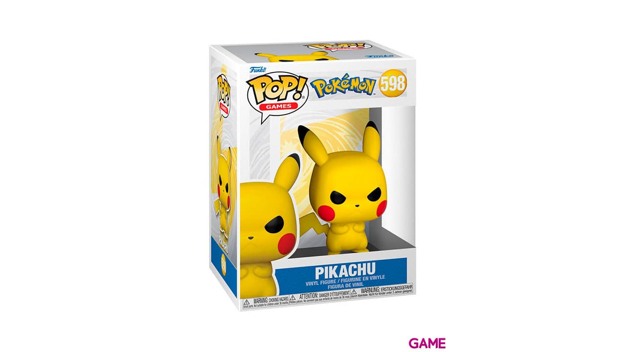 Figura Pop Pokemon: Pikachu Enfadado