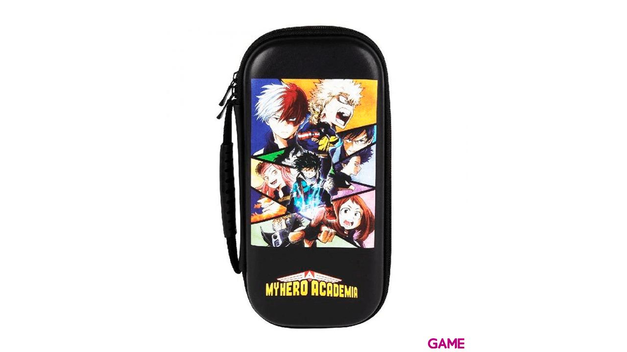 Estuche Transporte Konix NSW Negro  My Hero Academia
