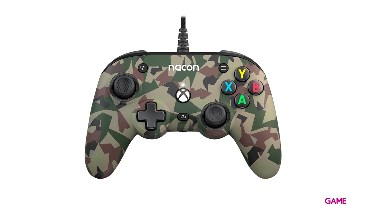 Mando con Cable Nacon Pro Compact Camo Forest