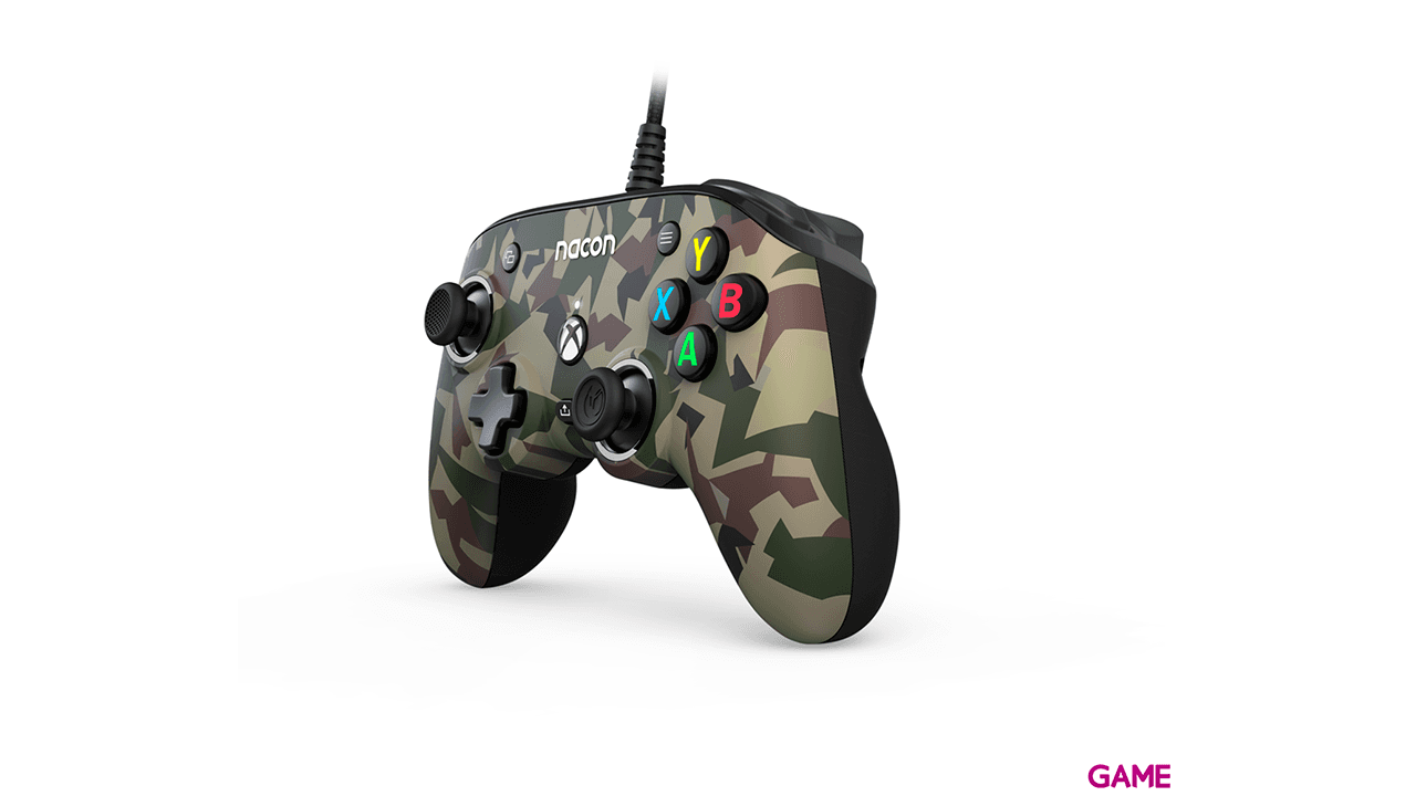 Mando con Cable Nacon Pro Compact Camo Forest