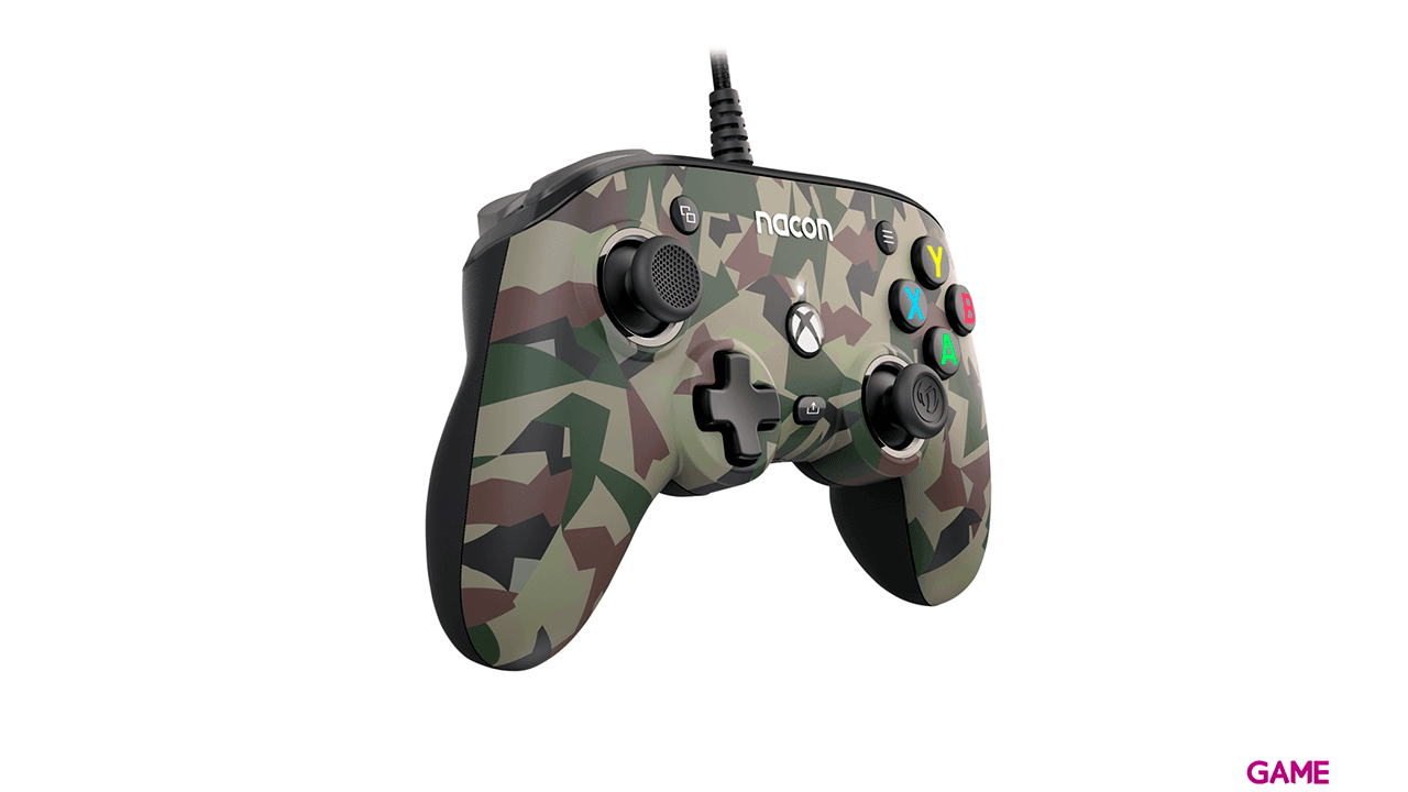 Mando con Cable Nacon Pro Compact Camo Forest