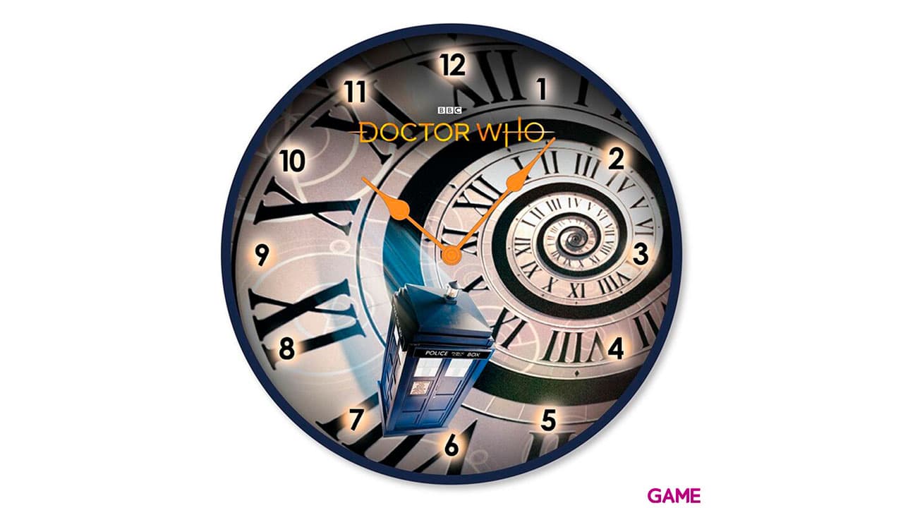 Reloj Pared Doctor Who: Espiral