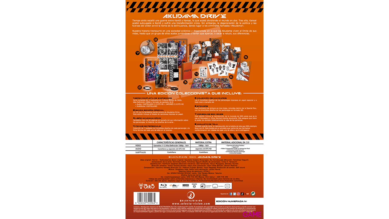 Akudama Drive - Edición Coleccionista A4