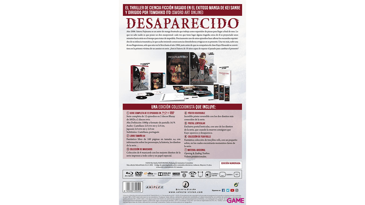 Desaparecido - Edición Coleccionista A4