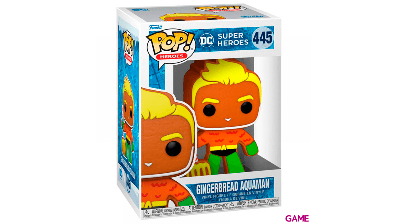 Figura Pop DC Holiday 2022 Aquaman