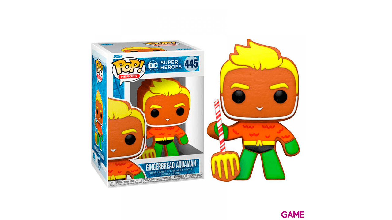 Figura Pop DC Holiday 2022 Aquaman