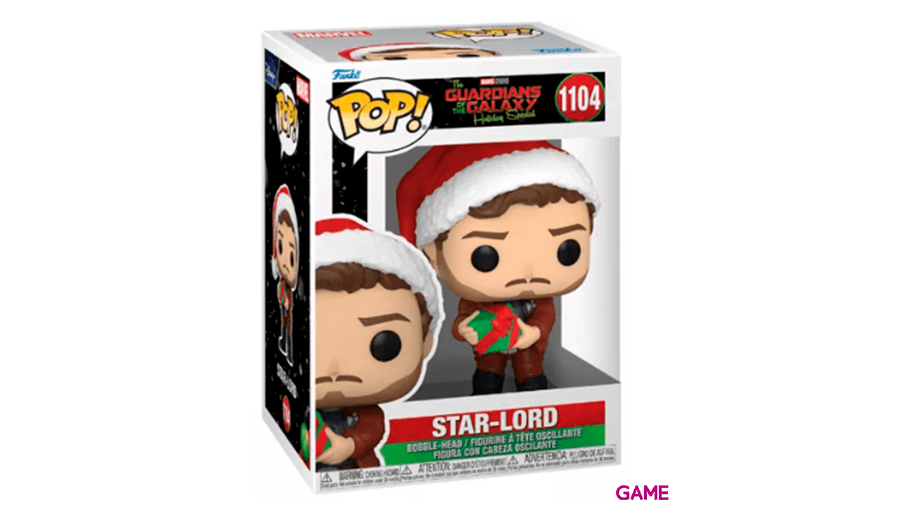 Figura Pop Guardianes de la galaxia Holiday Special: Star Lord