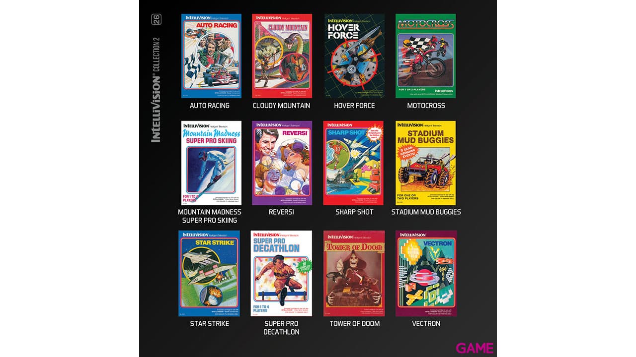 Cartucho Evercade Intellivision Collection 2