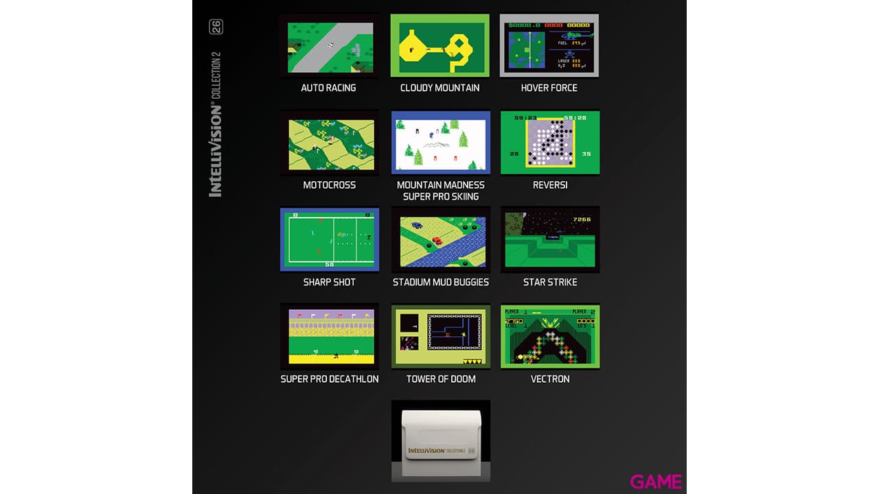 Cartucho Evercade Intellivision Collection 2