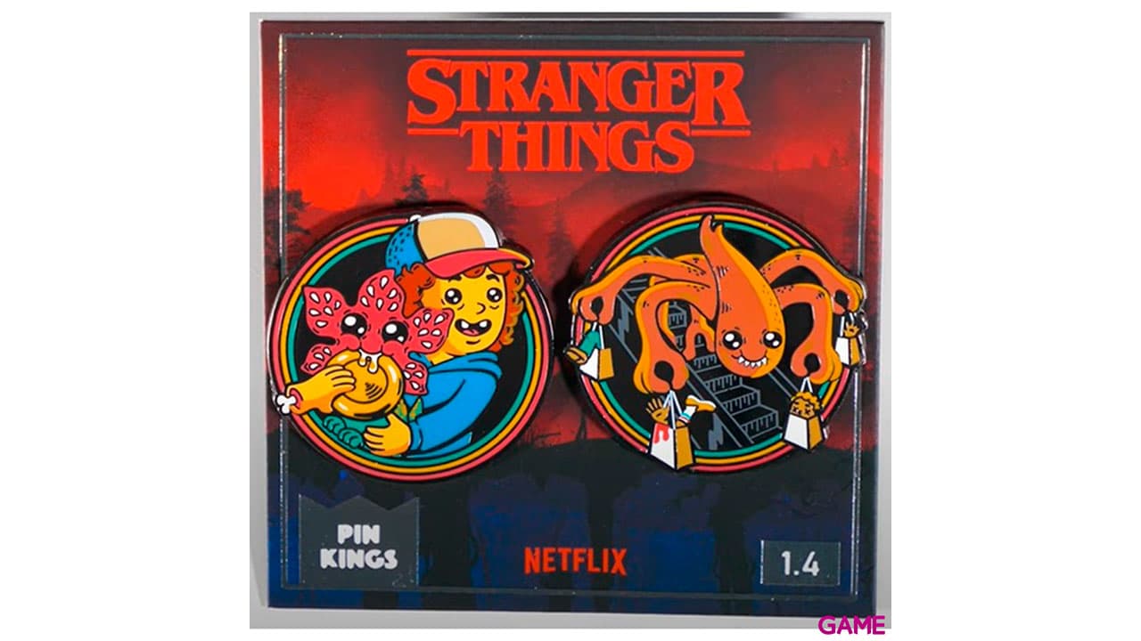 Set de Pins Stranger Things: Dustin
