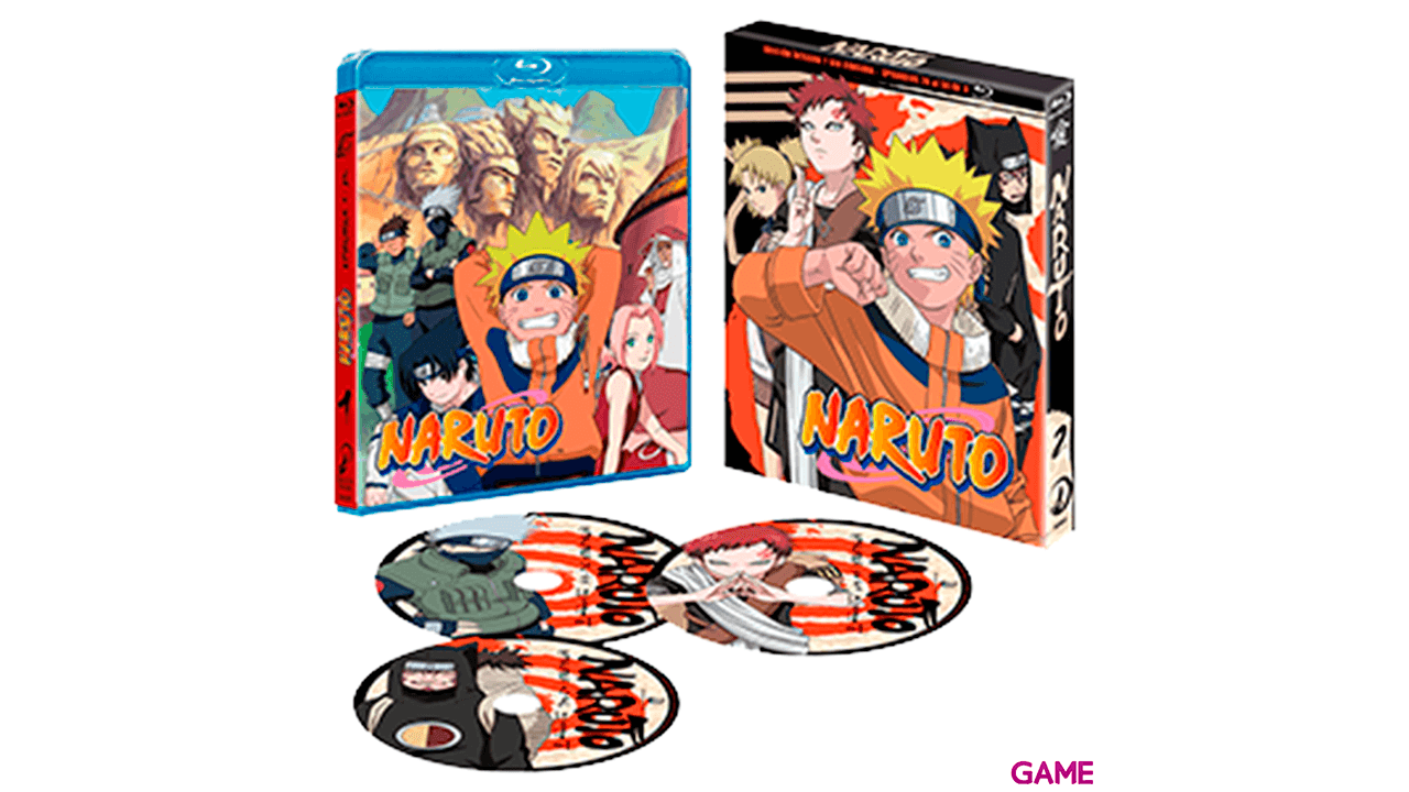 Naruto Bluray BOX 2 - Episodios 26 a 50