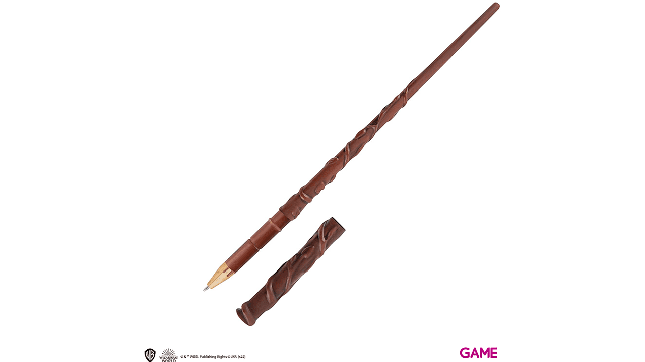 Varita Bolígrafo con Stand y Marcapáginas: Hermione Granger