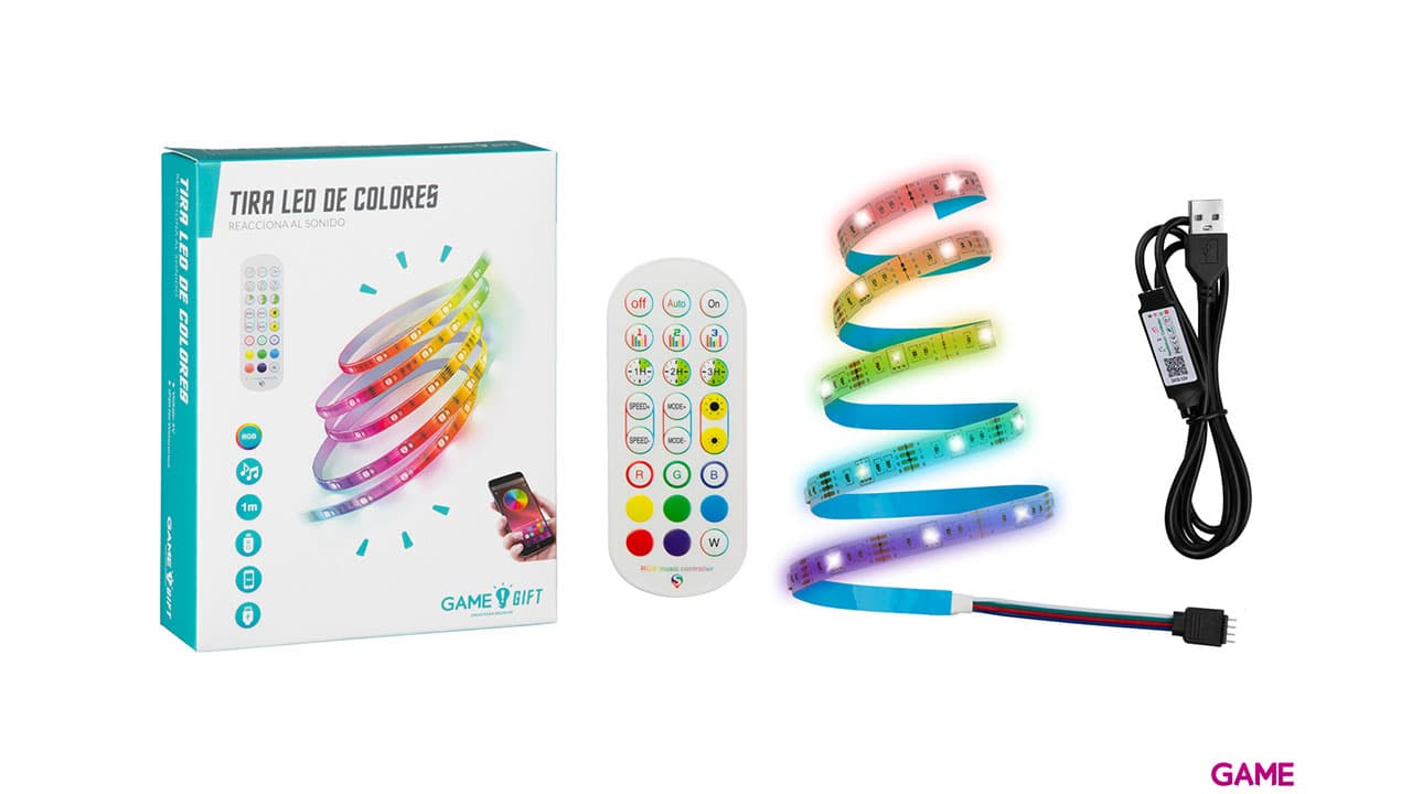 Tiras Led de Colores con Sonido